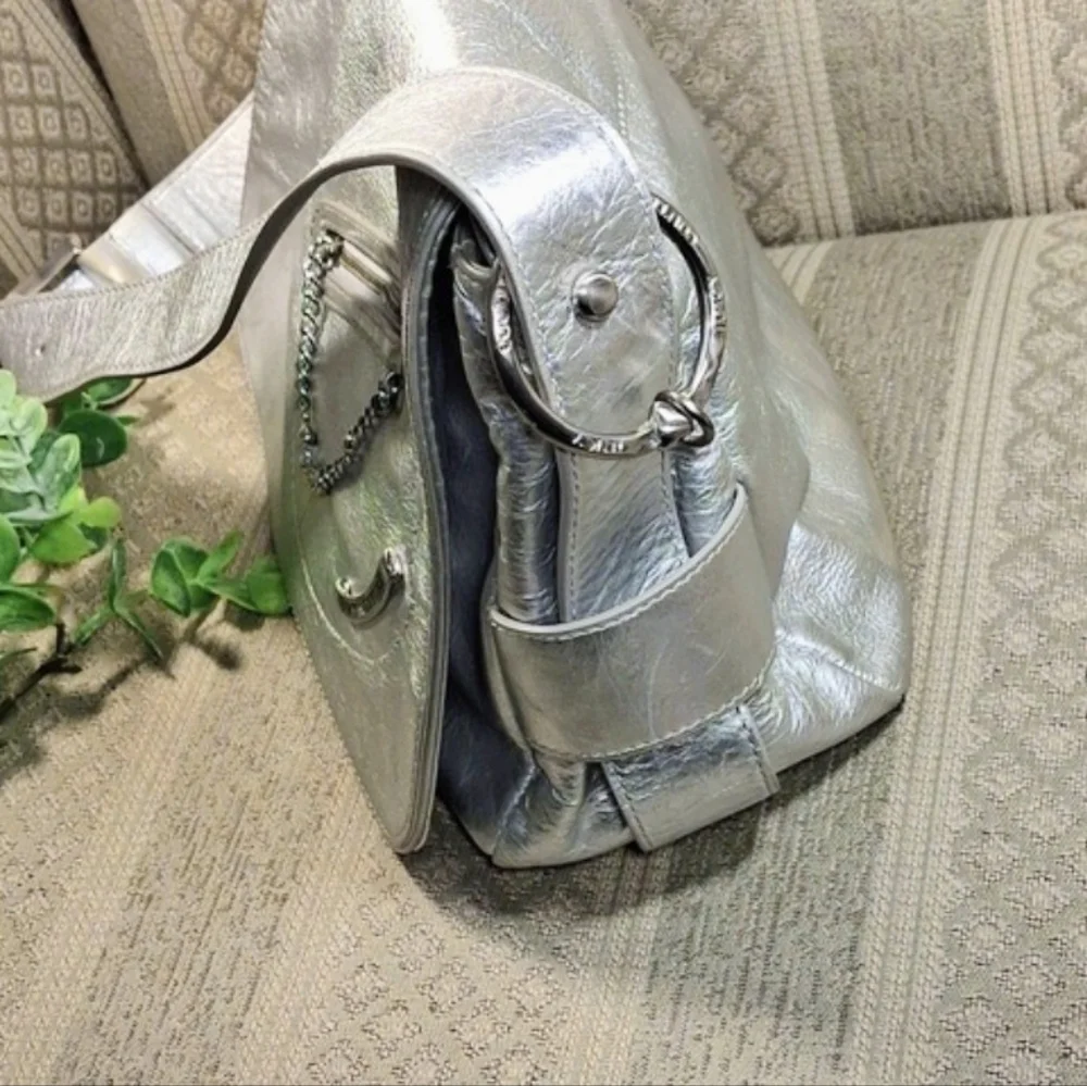 Juicy Couture Y2K Silver Hobo Bag
